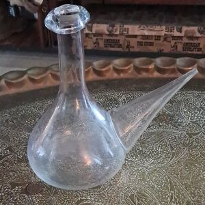 Vintage Spanish Wine Bottle